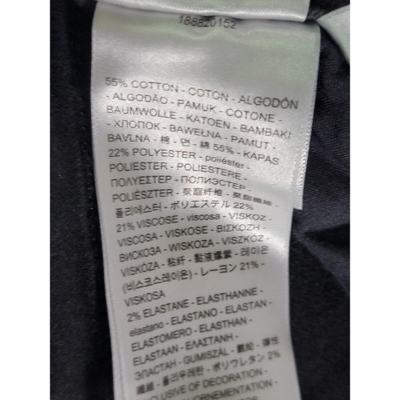 Levis 721 High Rise Skinny Stretch Jeans Size 29 Black Denim Rhinestone Stripe - Picture 16 of 16